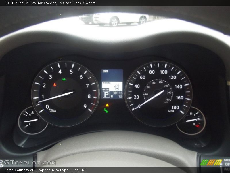 Malbec Black / Wheat 2011 Infiniti M 37x AWD Sedan