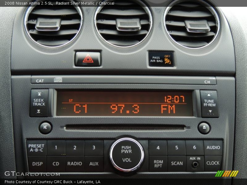 Radiant Silver Metallic / Charcoal 2008 Nissan Altima 2.5 SL