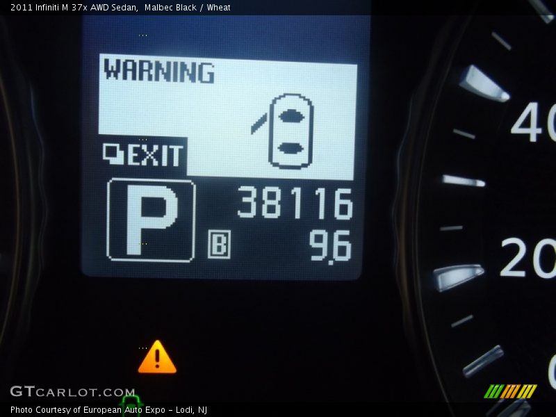 Malbec Black / Wheat 2011 Infiniti M 37x AWD Sedan