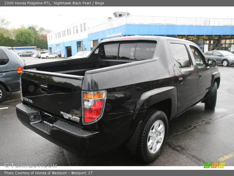 Nighthawk Black Pearl / Beige 2006 Honda Ridgeline RTL