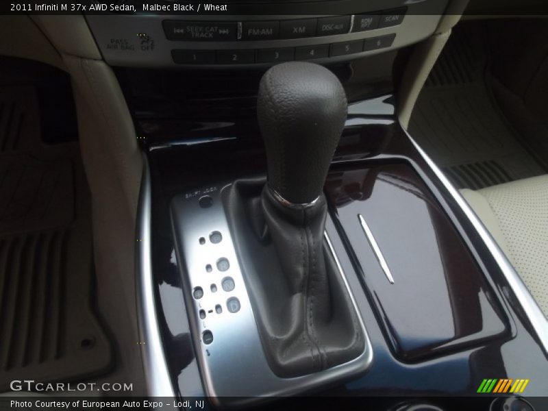 Malbec Black / Wheat 2011 Infiniti M 37x AWD Sedan
