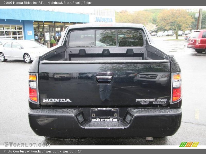 Nighthawk Black Pearl / Beige 2006 Honda Ridgeline RTL
