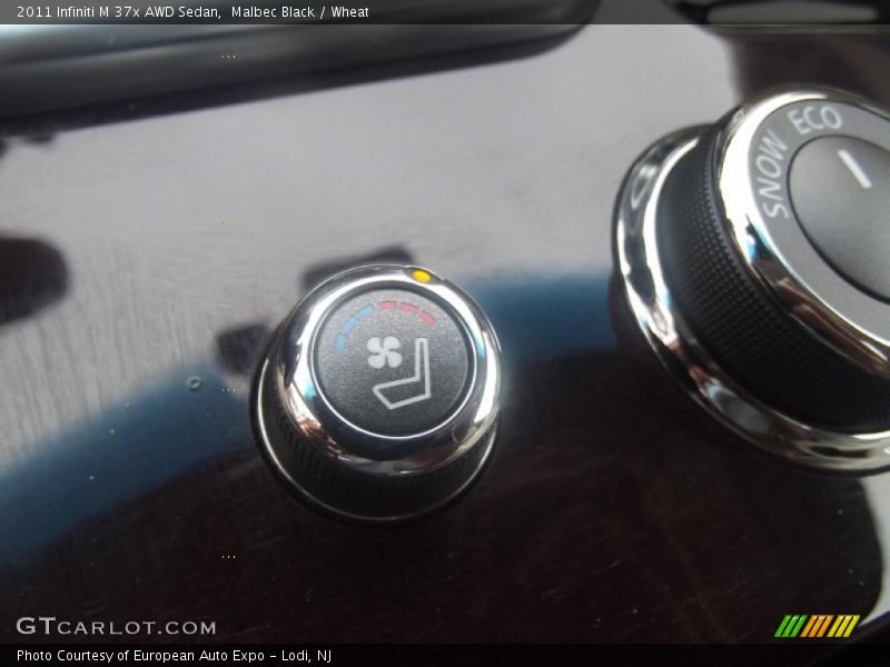 Malbec Black / Wheat 2011 Infiniti M 37x AWD Sedan