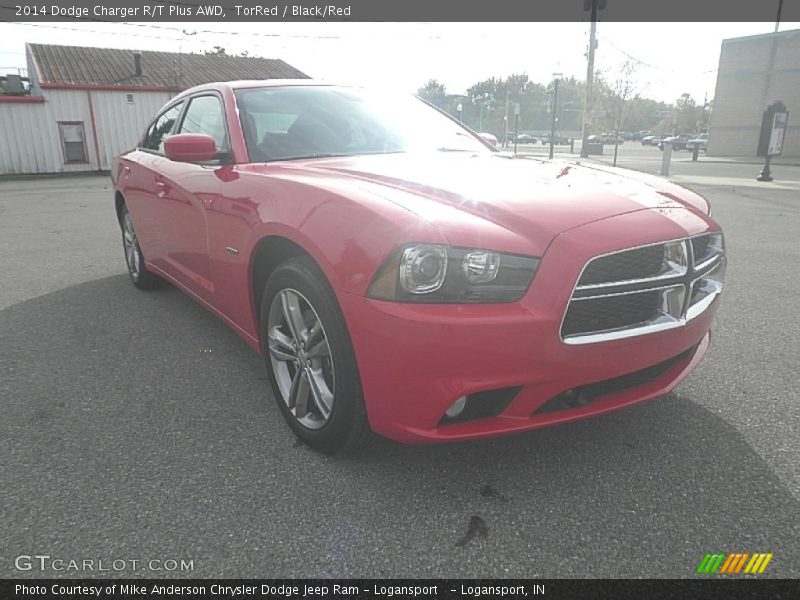 TorRed / Black/Red 2014 Dodge Charger R/T Plus AWD