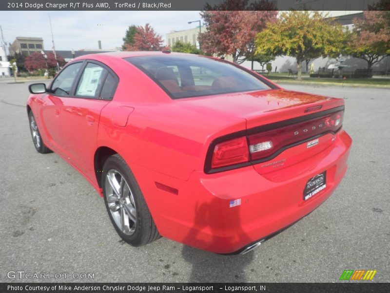 TorRed / Black/Red 2014 Dodge Charger R/T Plus AWD