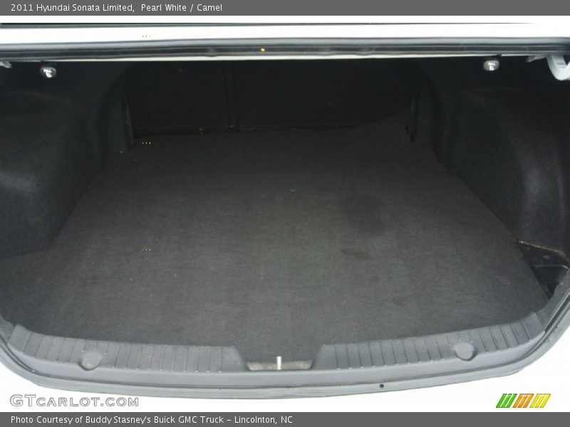 Pearl White / Camel 2011 Hyundai Sonata Limited