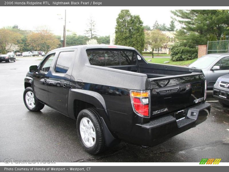 Nighthawk Black Pearl / Beige 2006 Honda Ridgeline RTL