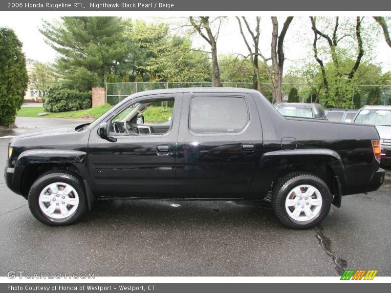Nighthawk Black Pearl / Beige 2006 Honda Ridgeline RTL