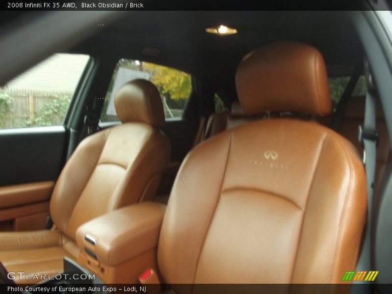 Black Obsidian / Brick 2008 Infiniti FX 35 AWD