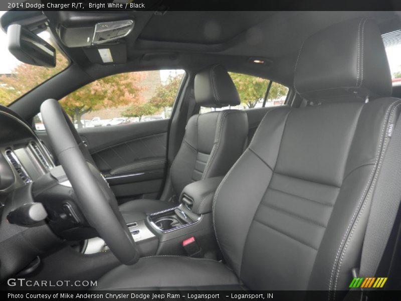 Bright White / Black 2014 Dodge Charger R/T