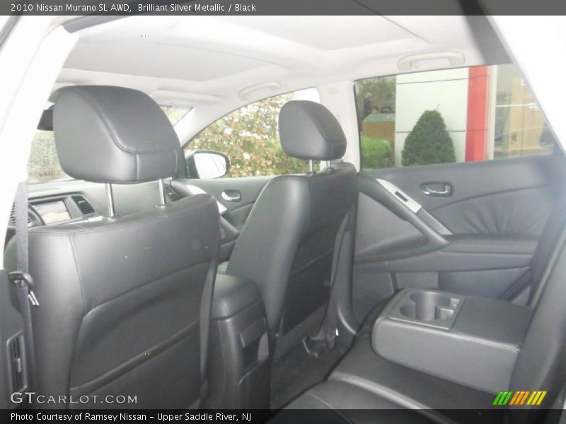 Brilliant Silver Metallic / Black 2010 Nissan Murano SL AWD