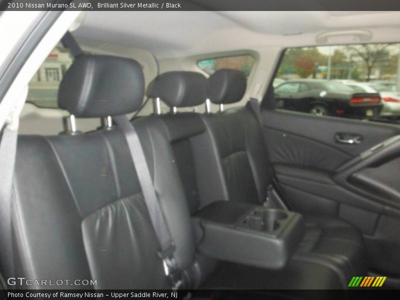 Brilliant Silver Metallic / Black 2010 Nissan Murano SL AWD
