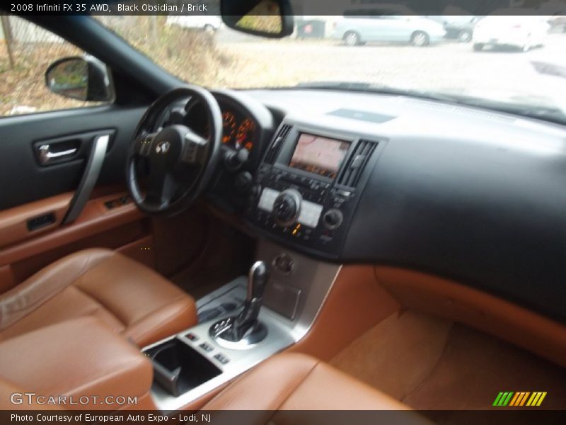 Black Obsidian / Brick 2008 Infiniti FX 35 AWD