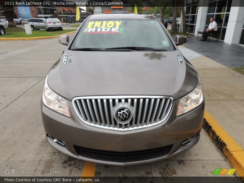 Mocha Steel Metallic / Cocoa/Cashmere 2011 Buick LaCrosse CXL