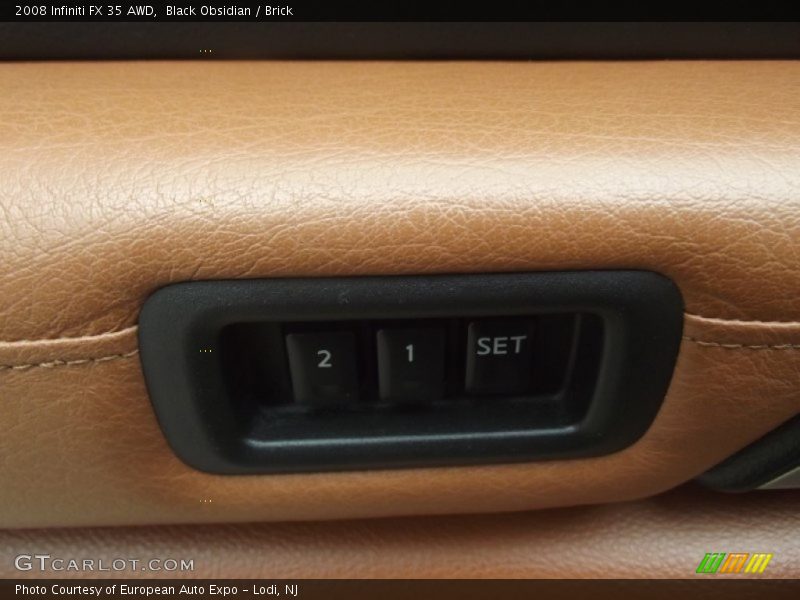 Black Obsidian / Brick 2008 Infiniti FX 35 AWD