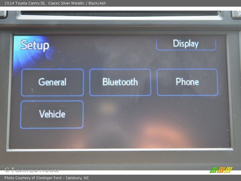 Classic Silver Metallic / Black/Ash 2014 Toyota Camry SE