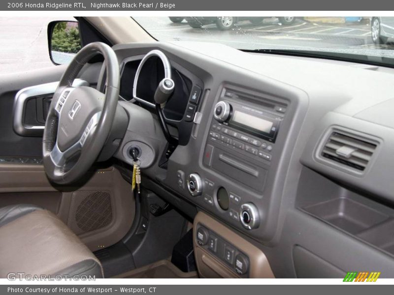 Nighthawk Black Pearl / Beige 2006 Honda Ridgeline RTL
