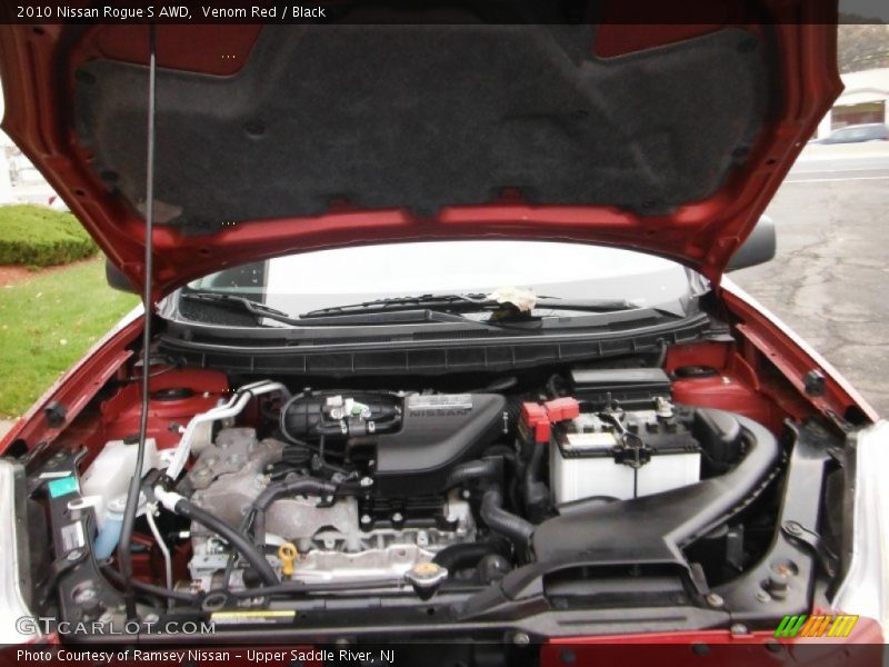 Venom Red / Black 2010 Nissan Rogue S AWD