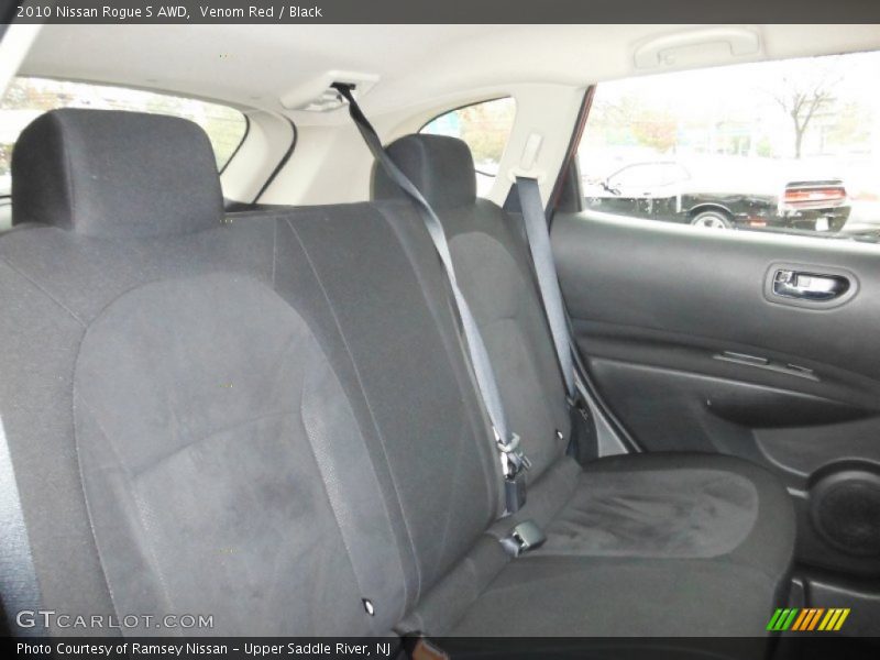 Venom Red / Black 2010 Nissan Rogue S AWD