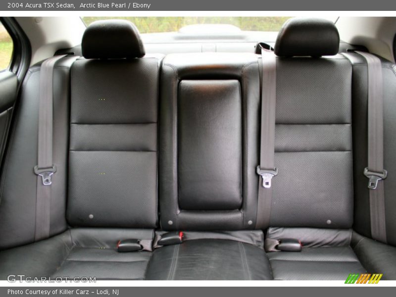 Arctic Blue Pearl / Ebony 2004 Acura TSX Sedan