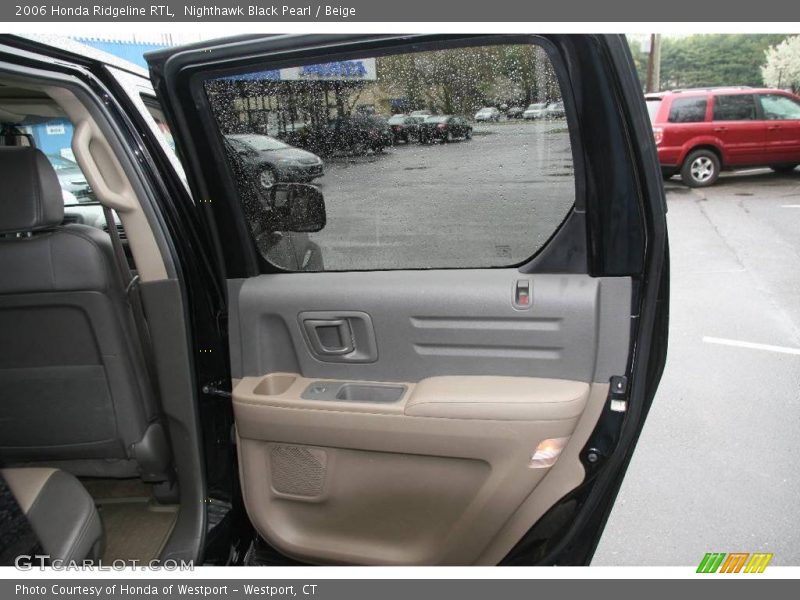 Nighthawk Black Pearl / Beige 2006 Honda Ridgeline RTL