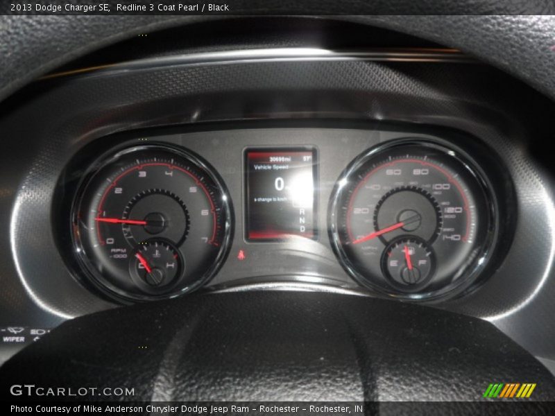 Redline 3 Coat Pearl / Black 2013 Dodge Charger SE