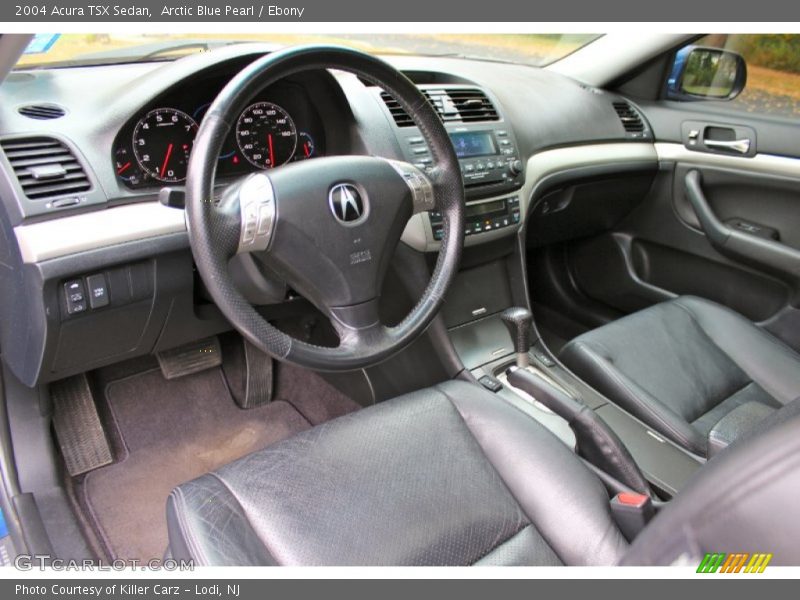 Ebony Interior - 2004 TSX Sedan 