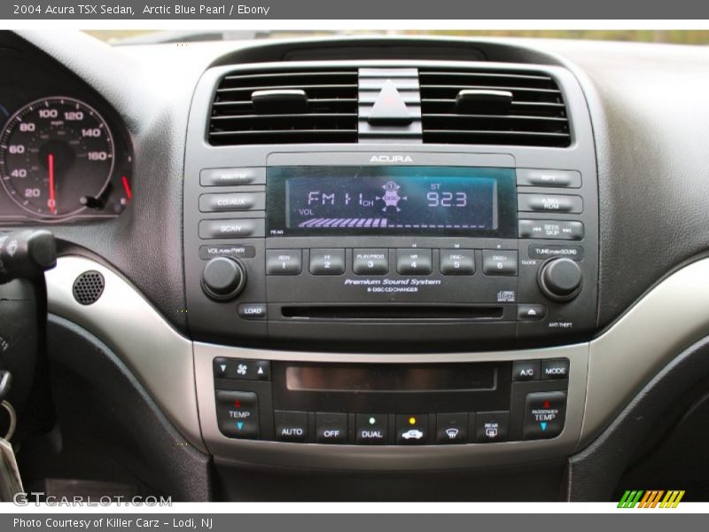 Controls of 2004 TSX Sedan