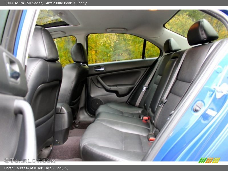 Rear Seat of 2004 TSX Sedan