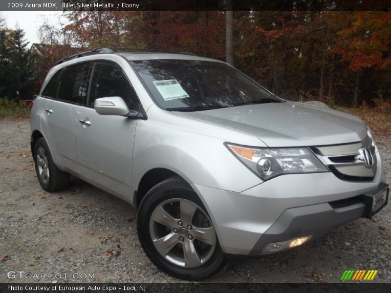Billet Silver Metallic / Ebony 2009 Acura MDX