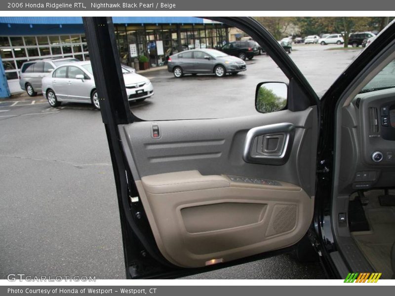Nighthawk Black Pearl / Beige 2006 Honda Ridgeline RTL