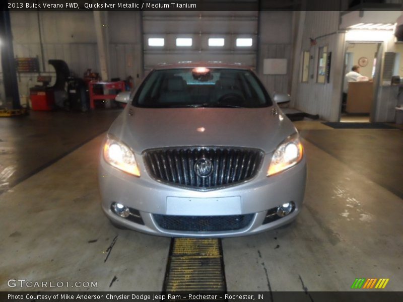 Quicksilver Metallic / Medium Titanium 2013 Buick Verano FWD