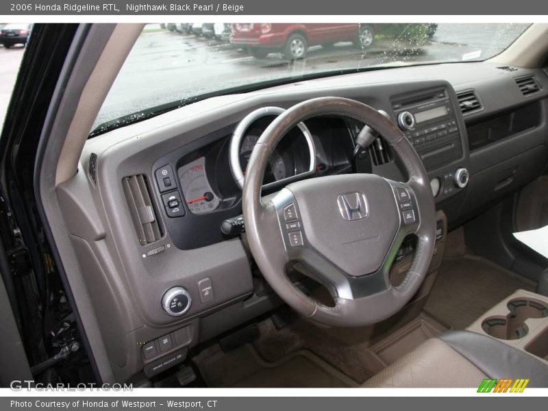 Nighthawk Black Pearl / Beige 2006 Honda Ridgeline RTL