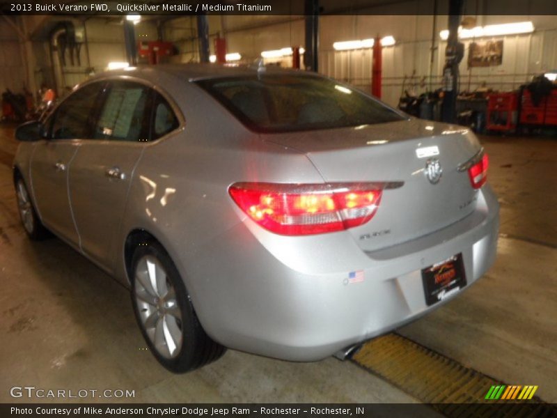 Quicksilver Metallic / Medium Titanium 2013 Buick Verano FWD