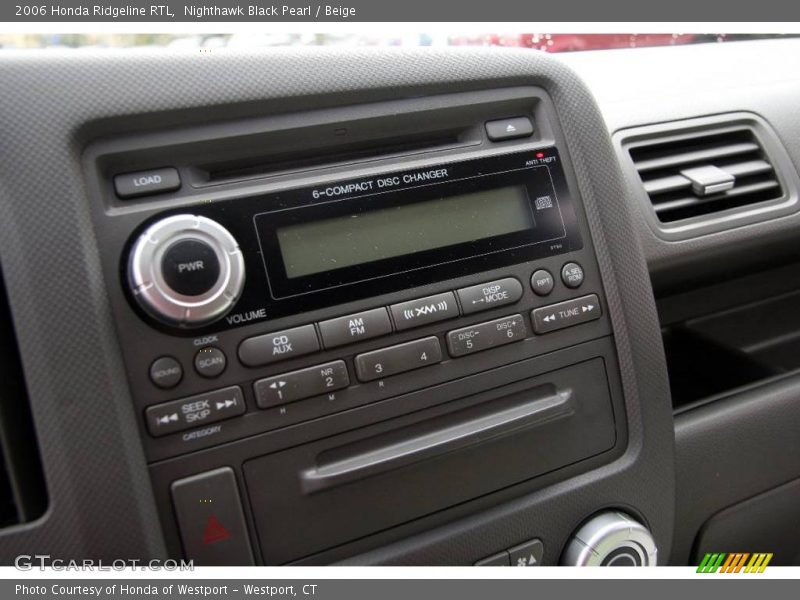 Nighthawk Black Pearl / Beige 2006 Honda Ridgeline RTL