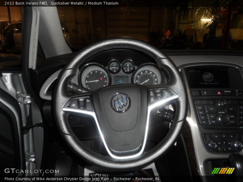 Quicksilver Metallic / Medium Titanium 2013 Buick Verano FWD