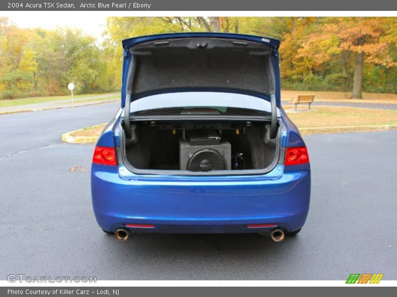 Arctic Blue Pearl / Ebony 2004 Acura TSX Sedan