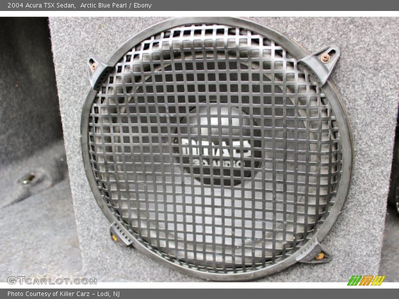 Arctic Blue Pearl / Ebony 2004 Acura TSX Sedan