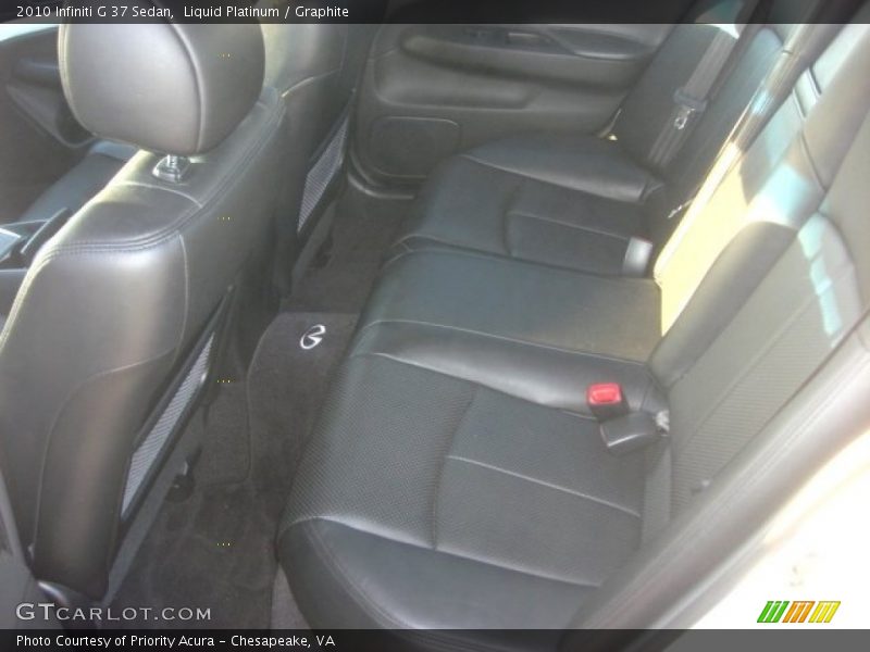 Liquid Platinum / Graphite 2010 Infiniti G 37 Sedan