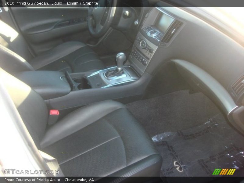 Liquid Platinum / Graphite 2010 Infiniti G 37 Sedan
