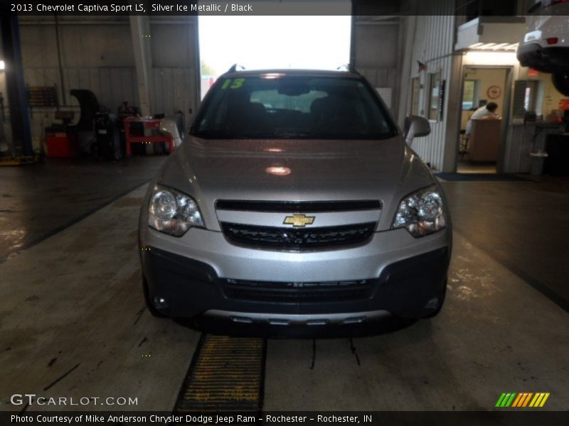 Silver Ice Metallic / Black 2013 Chevrolet Captiva Sport LS
