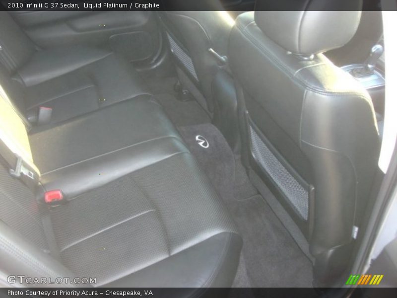 Liquid Platinum / Graphite 2010 Infiniti G 37 Sedan