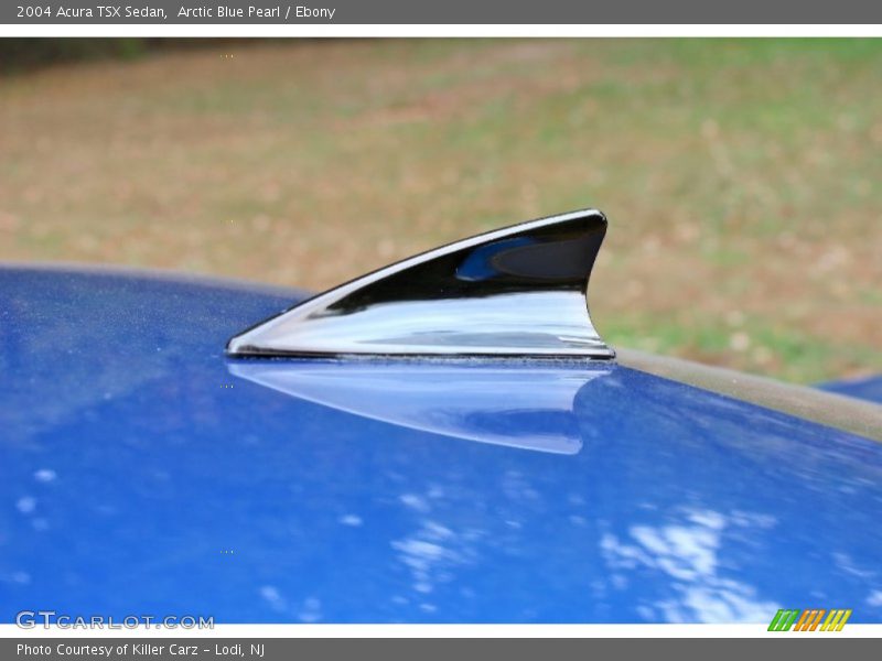 Arctic Blue Pearl / Ebony 2004 Acura TSX Sedan