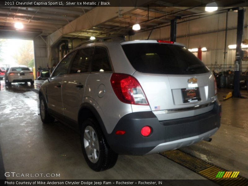 Silver Ice Metallic / Black 2013 Chevrolet Captiva Sport LS