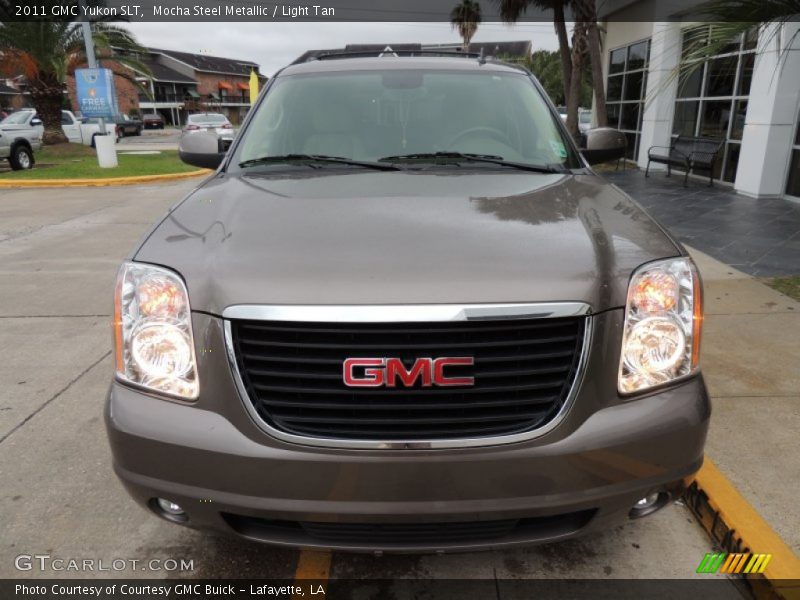 Mocha Steel Metallic / Light Tan 2011 GMC Yukon SLT