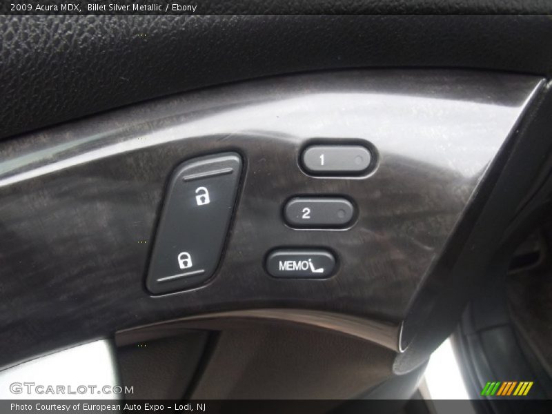 Billet Silver Metallic / Ebony 2009 Acura MDX