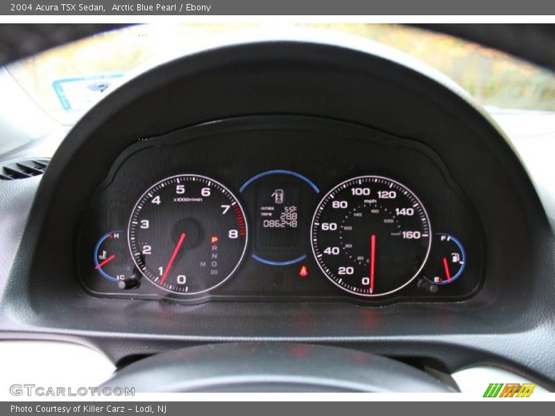  2004 TSX Sedan Sedan Gauges