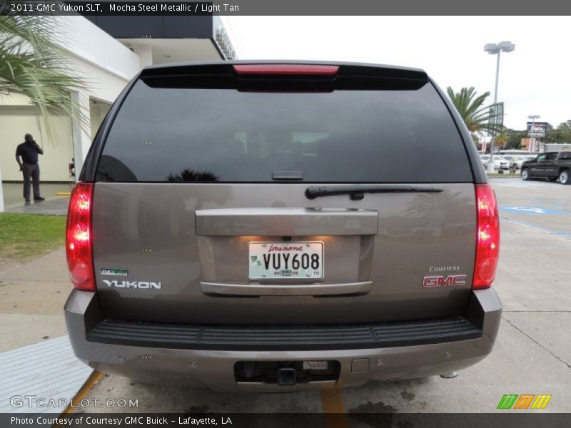 Mocha Steel Metallic / Light Tan 2011 GMC Yukon SLT