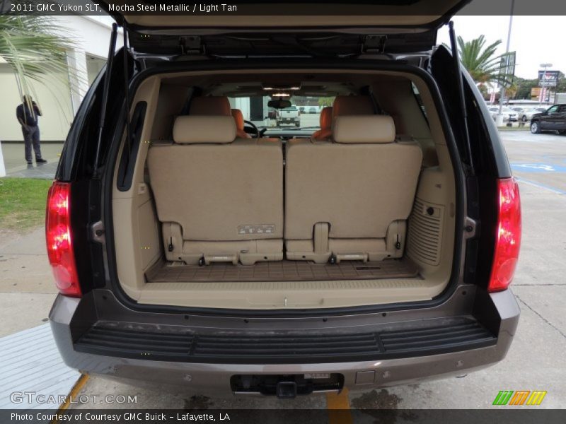 Mocha Steel Metallic / Light Tan 2011 GMC Yukon SLT