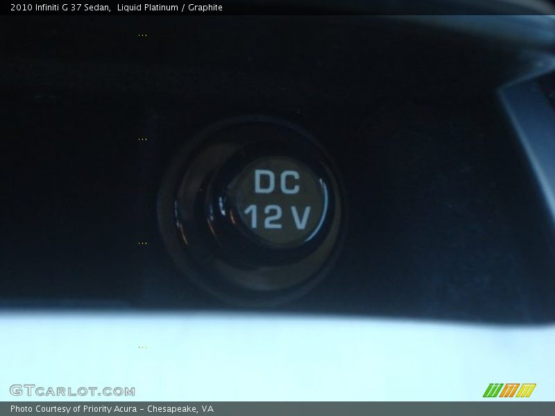 Liquid Platinum / Graphite 2010 Infiniti G 37 Sedan